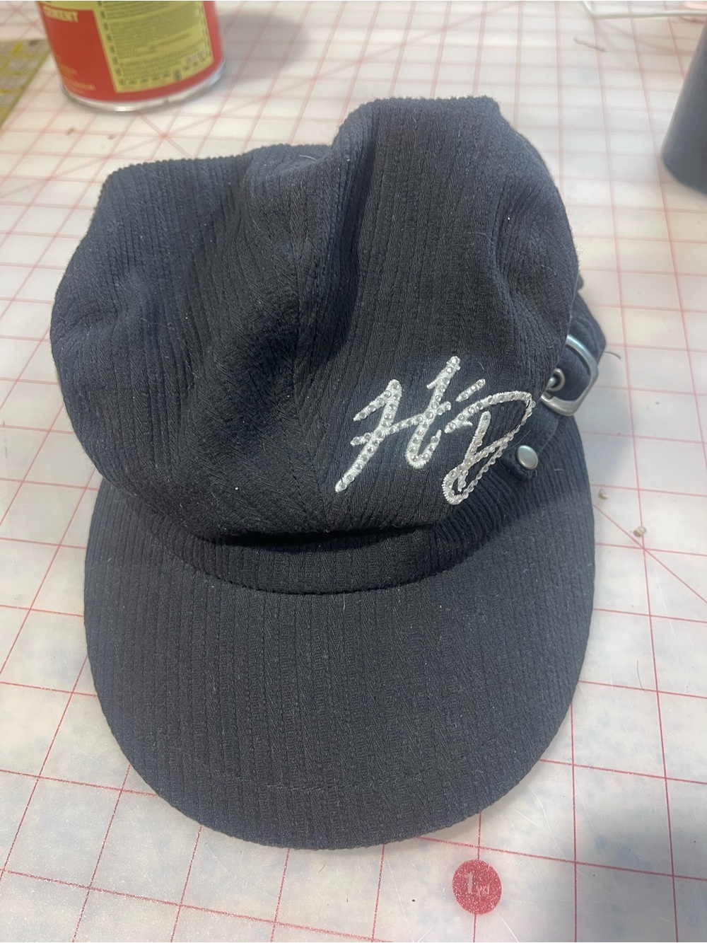 Harley-Davidson Black Interior Label Cotton Hat
